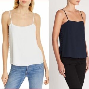 BUNDLE Joie Abdi Camisole in navy and white